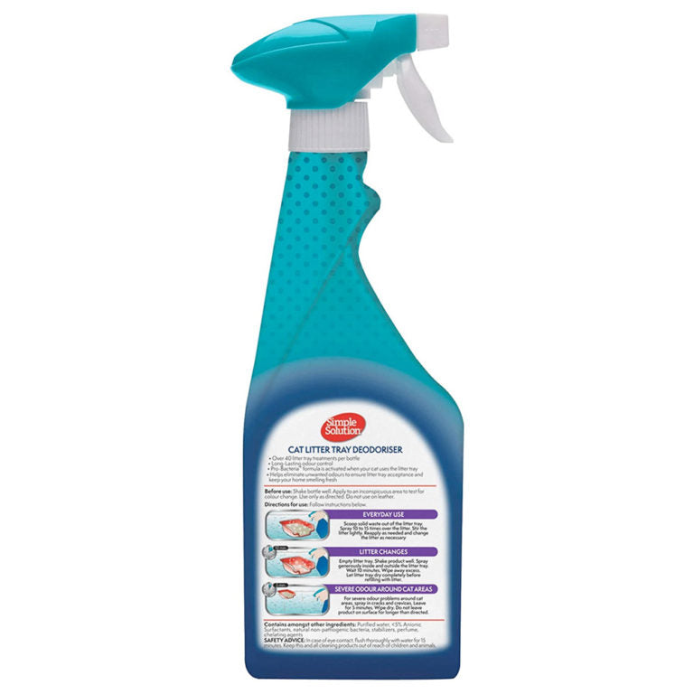 Simple Solution Cat Litter Tray Deodoriser – 500 ml