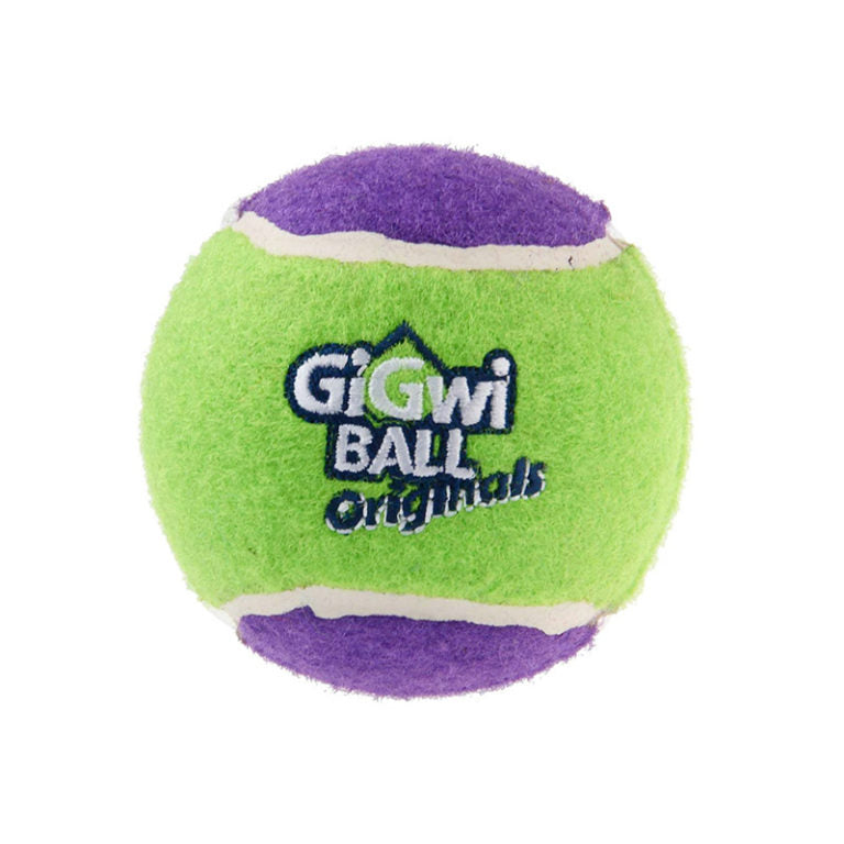 GiGwi Tennis Ball 3pcs with Different Colour in 1 pack (Medium)
