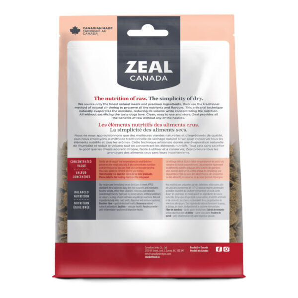Zeal Gently Air-Dried Beef Recipe for Dogs 4 kg