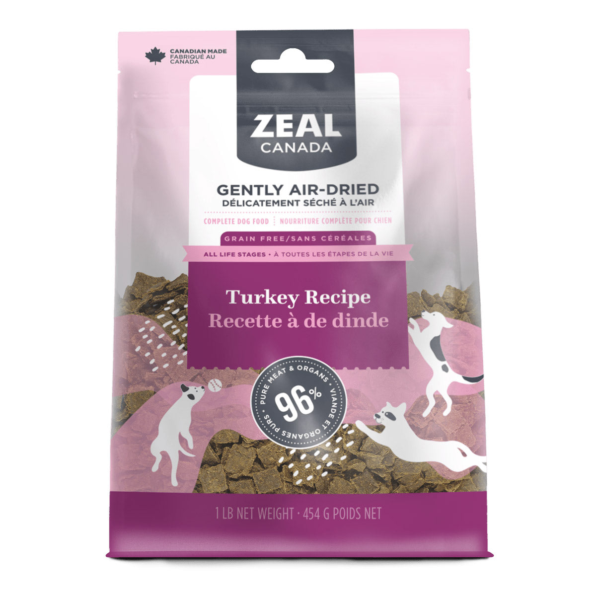 Zeal Gently Air-Dried Turkey Recipe for Dogs 1 kg