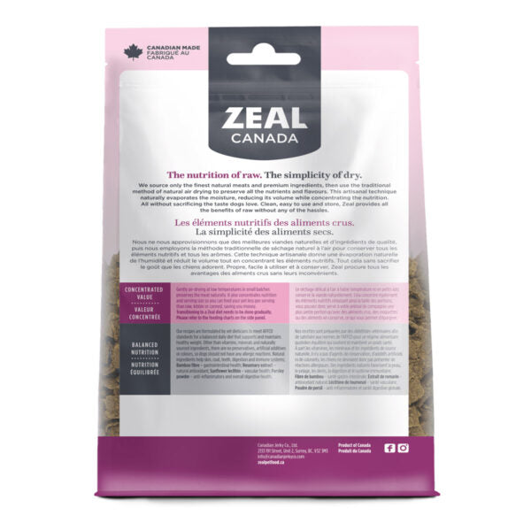 Zeal Gently Air-Dried Turkey Recipe for Dogs 2.5 kg