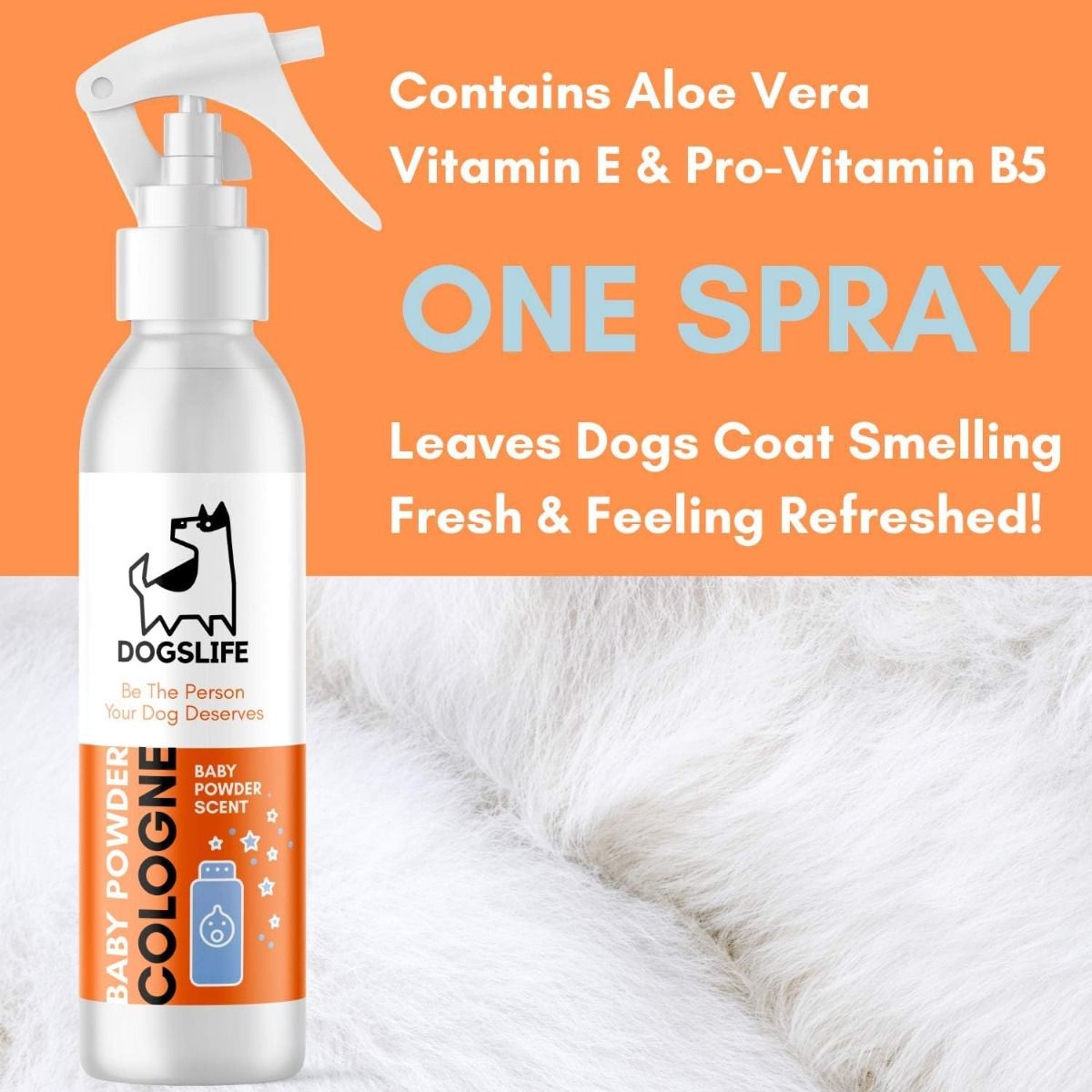 DogsLife Baby Powder Cologne Dog Spray