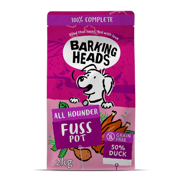 Barking Heads All Hounder Fuss Pot Duck Dry Dog Food