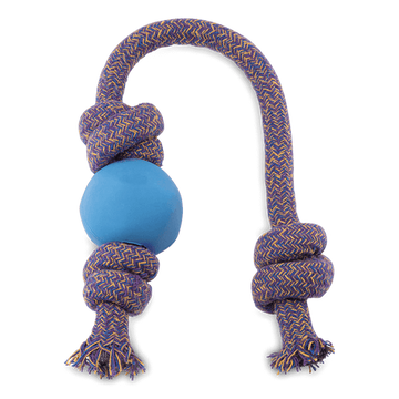 Beco Pets Eco-Friendly Ball on a Rope Dog Toy