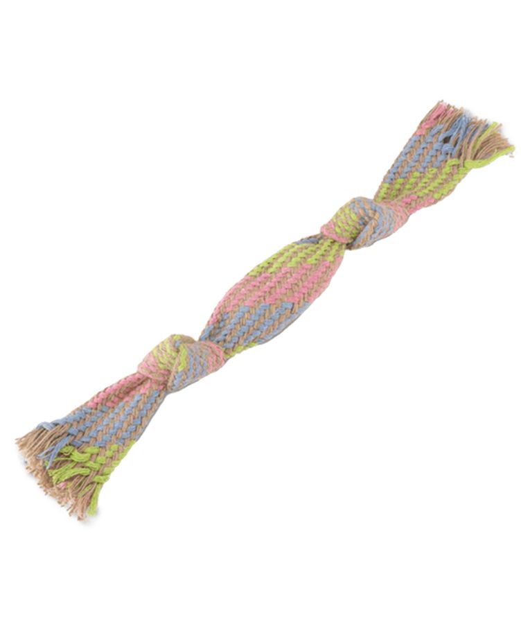 Beco Hemp Rope Squeaker Dog Toy