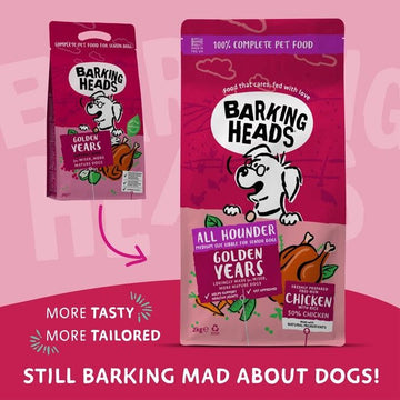 Barking Heads All Hounder Golden Years Chicken Dry Dog Food