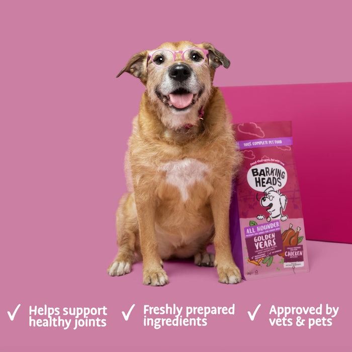 Barking Heads All Hounder Golden Years Chicken Dry Dog Food