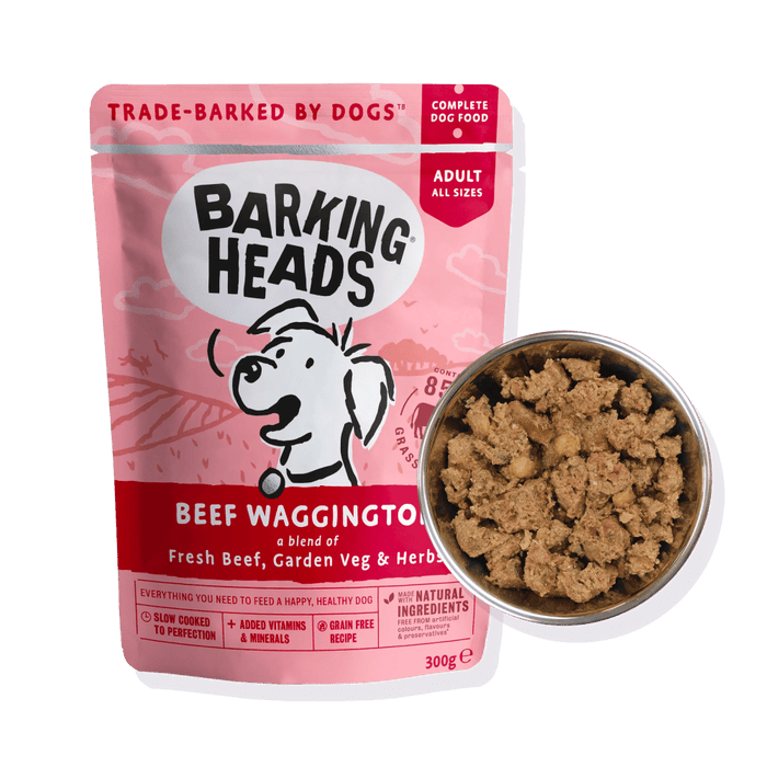 Barking Heads Variety Pack Adult Wet Dog Food 6 x 300g Pouch