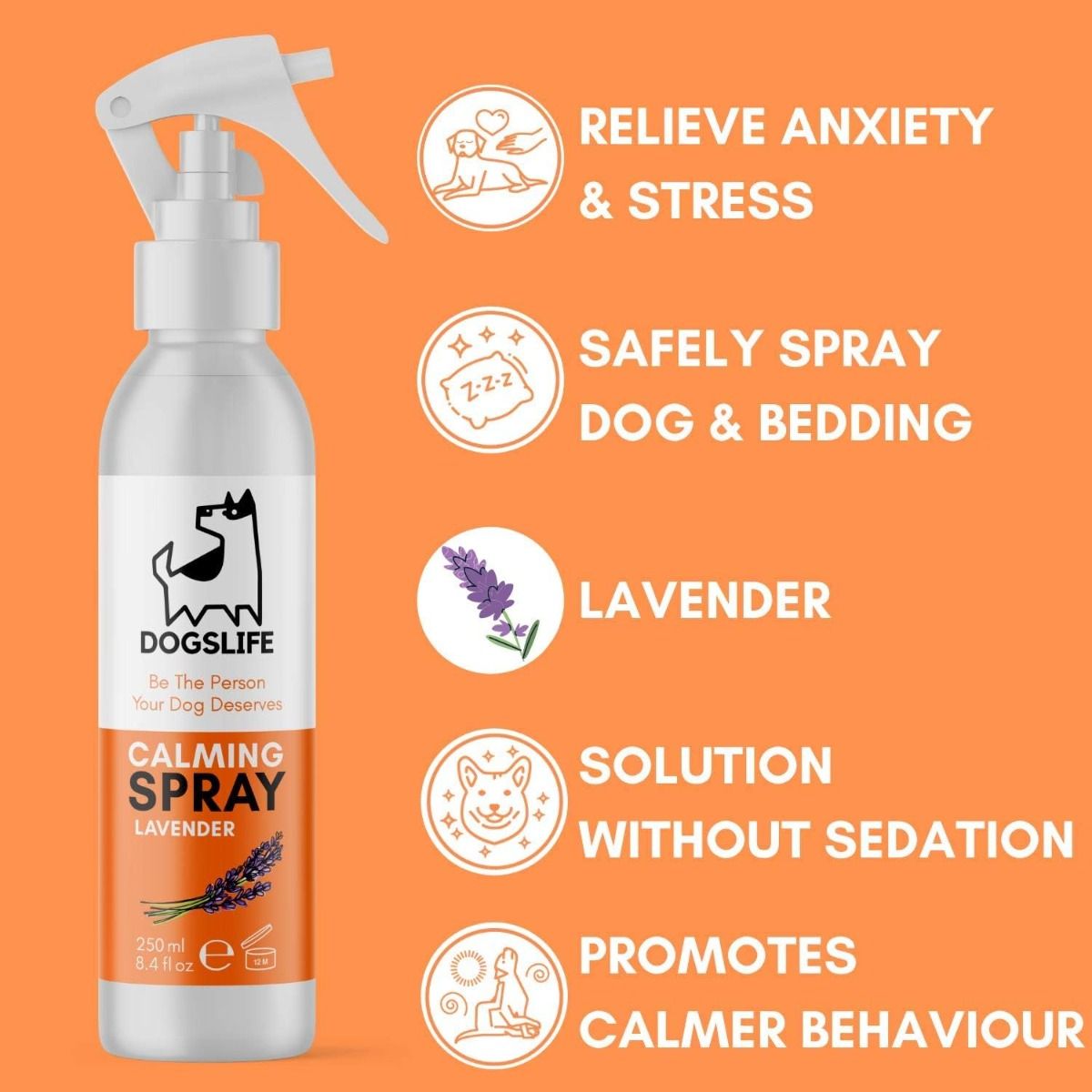 DogsLife Calming Lavender Dog Spray