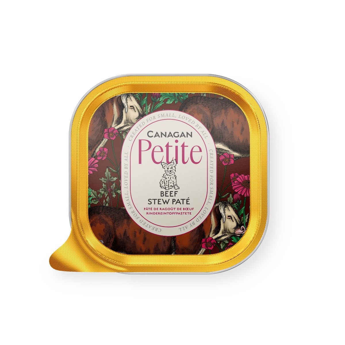 Canagan Petite Beef Stew Pate Small Wet Dog Food 100g