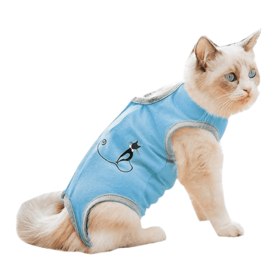 Cozy Paws Cat Surgical Recovery Suit - Small
