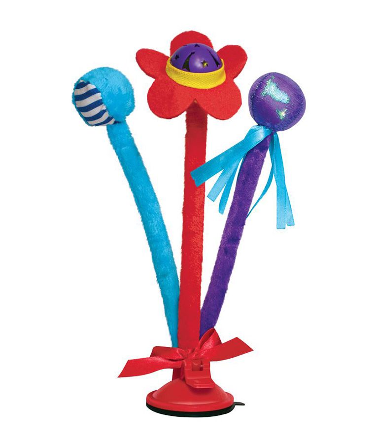Kong Connects Bat 'N Spring Cat Toy
