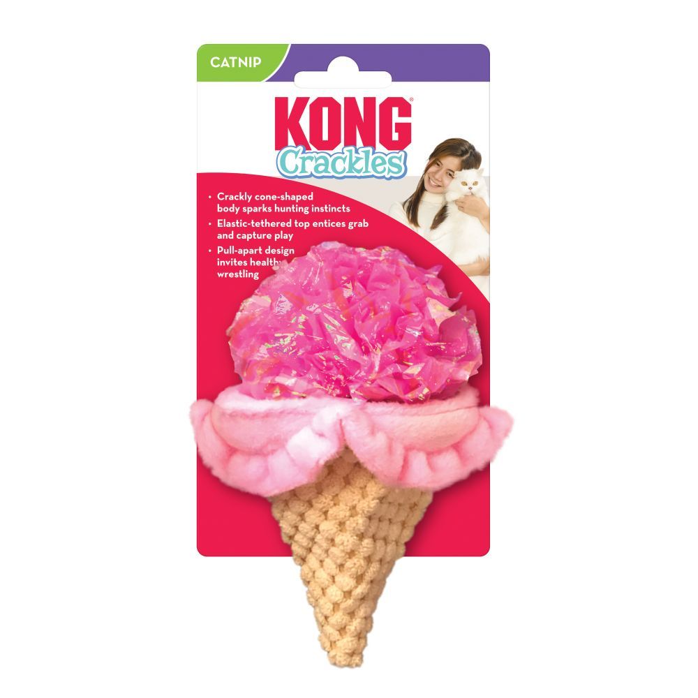 Kong Crackles Scoopz Assorted Cat Toy