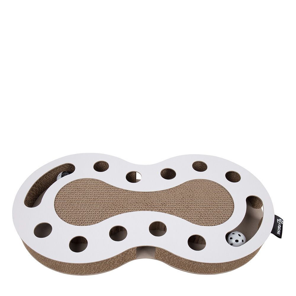 District 70 Snake Cardboard Scratcher Cat Toy