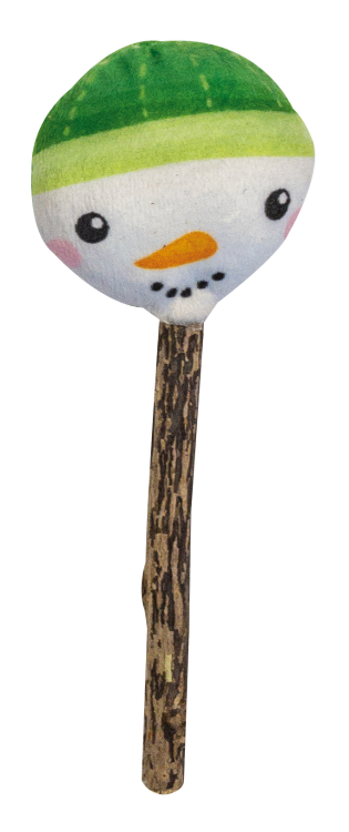 Bobby Christmas Cat Toy Silvervine Snowman
