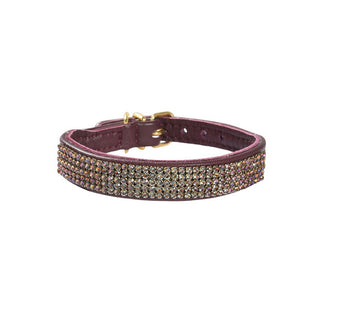 Bobby Crystal Princesse Collar Prune, 30 cm