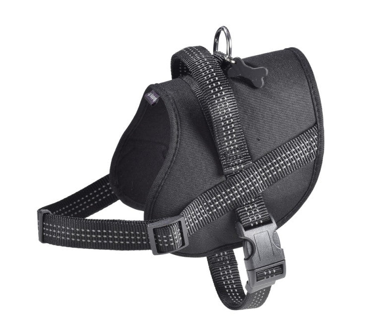 Bobby Easy Safe Harness Black, Medium