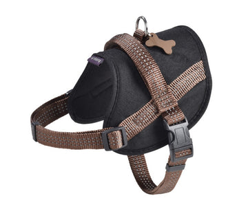 Bobby Easy Safe Harness Brown, Large