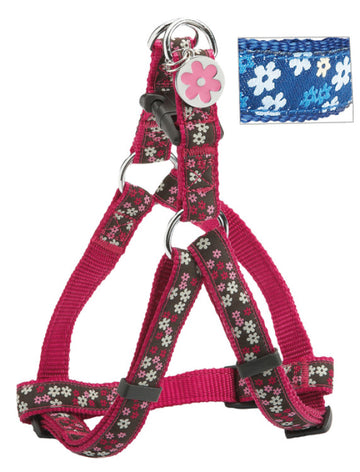 Bobby Flower Harness Blue, Medium