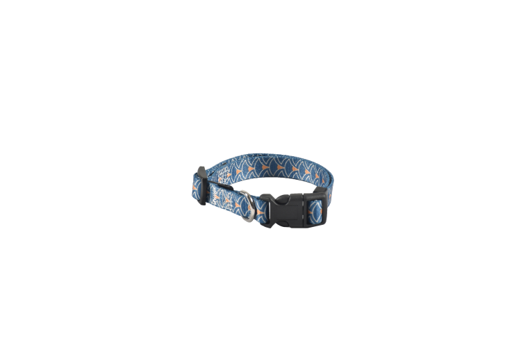 Bobby Geisha Collar Blue, Small