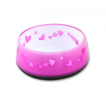 afp Cat Love Bowl Pink