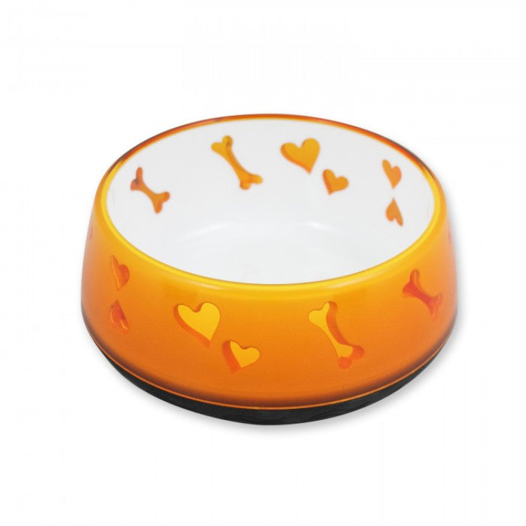 afp Dog Love Bowl Orange Large