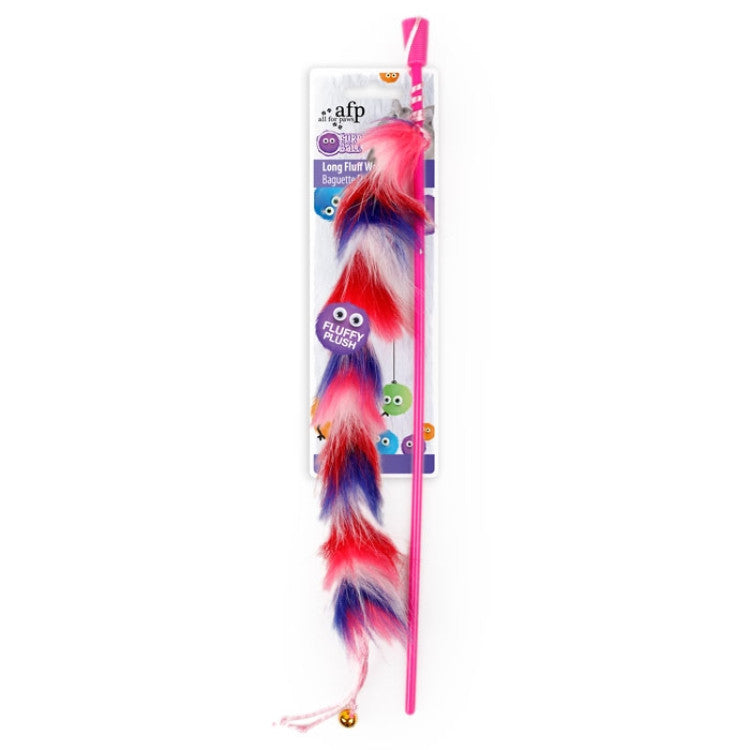 afp Long Fluff Wand Red