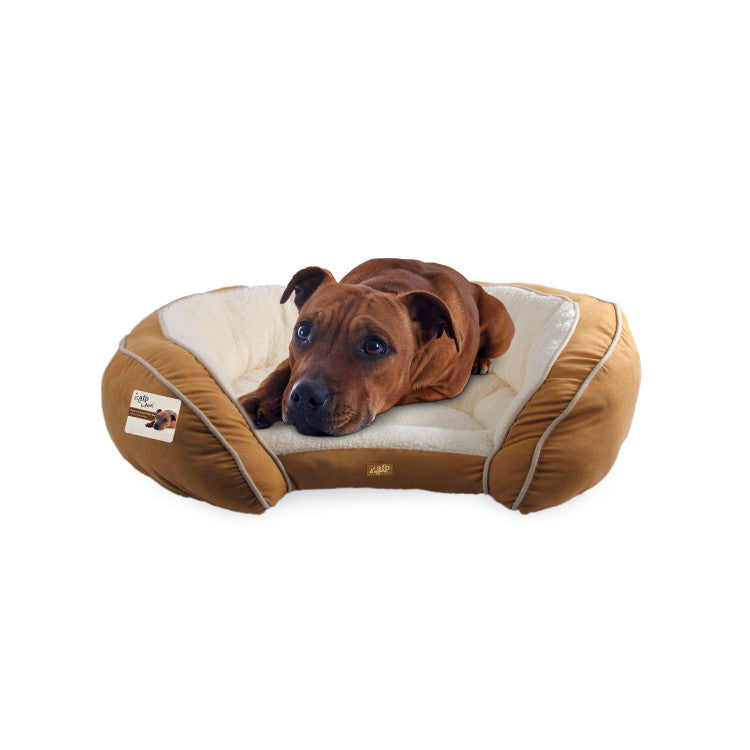 afp Luxury Lounge Bed Tan Large