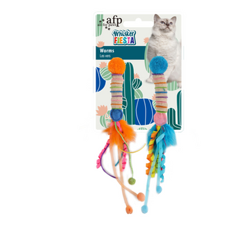 afp Whisker Fiesta Worm 2/pk