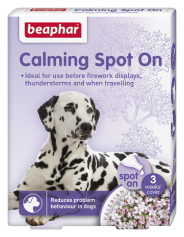 Calming Spot on Dog