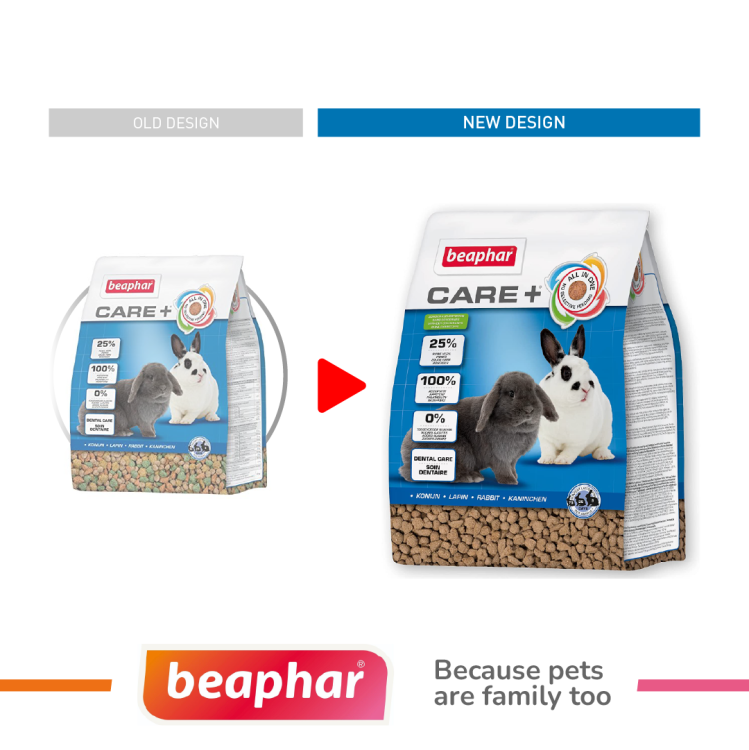 Care+ Rabbit Food 1.5 kg