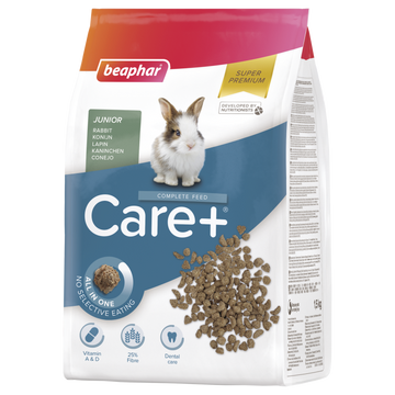 Care+ Rabbit Junior Food 1.5 kg
