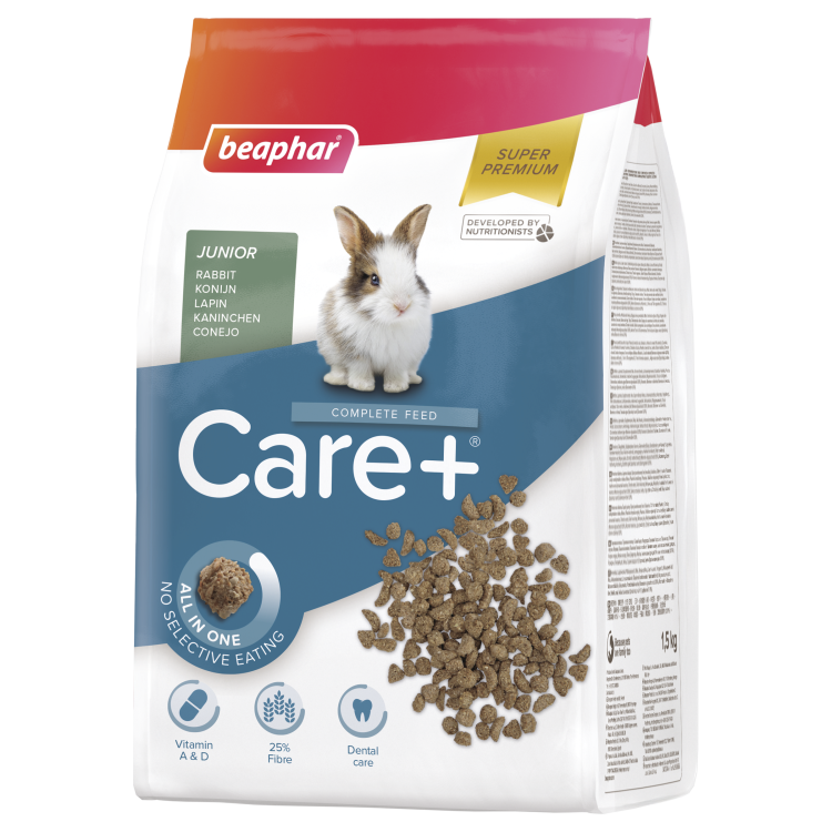 Care+ Rabbit Junior Food 1.5 kg