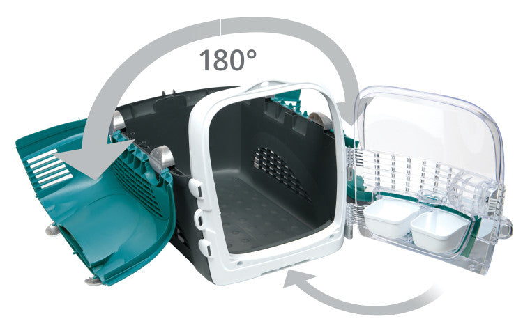 Cabrio Cat Carrier System Turquoise