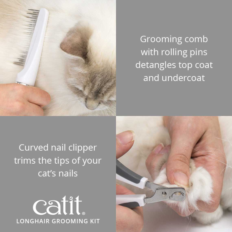 Catit Grooming Kit for Longhair