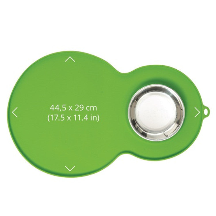 Catit Peanut Placemat Medium, Green