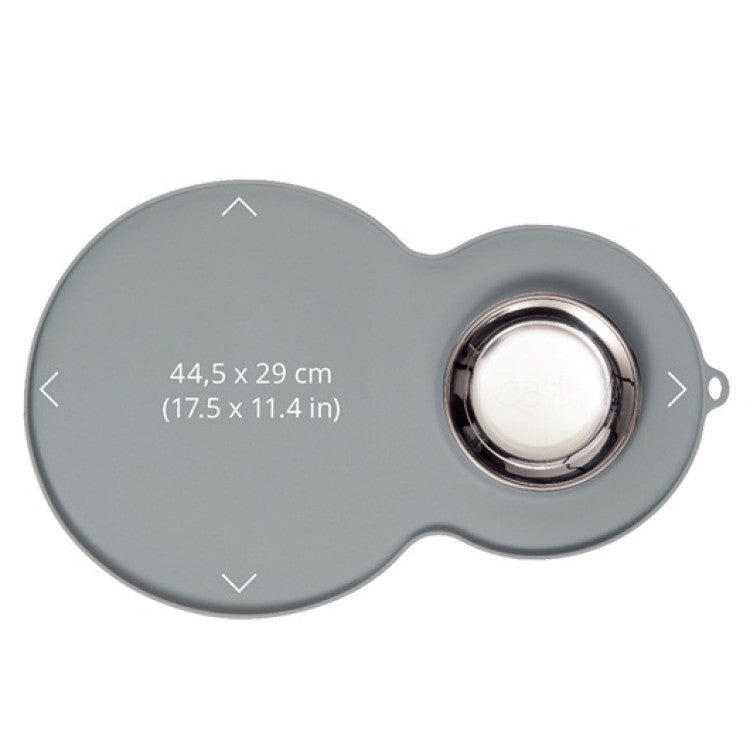 Catit Peanut Placemat Medium, Grey