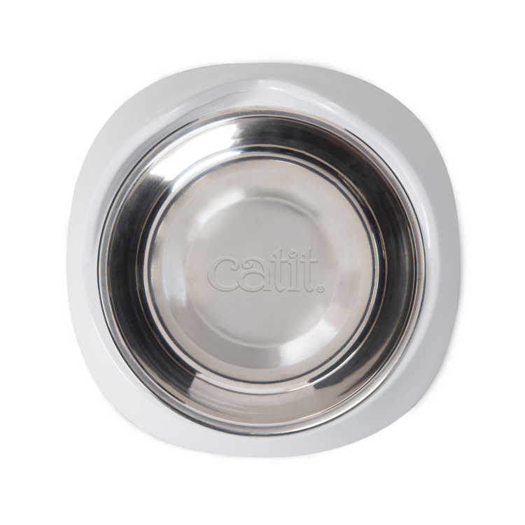 Catit Pixi Feeding Dish White