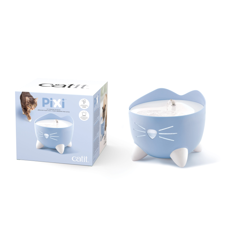 Catit Pixi Fountain Light Blue, 2.5 L