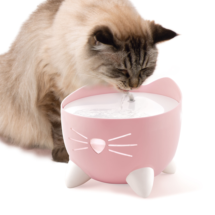 Catit Pixi Fountain Light Pink, 2.5 L