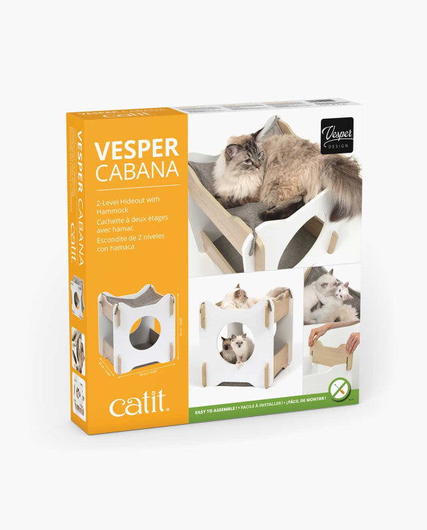 Catit Vesper Cat Furniture Cabana White