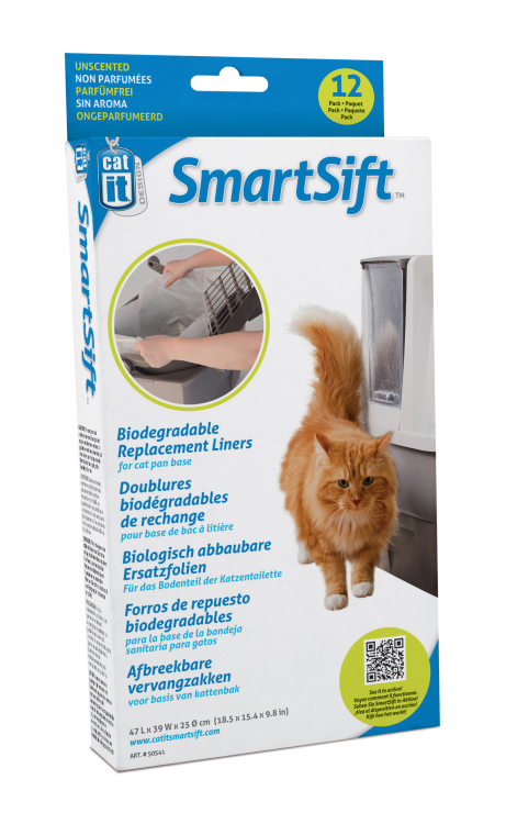 SmartSift Replacement Liners for Cat Pan Base, 47 x 39 x 25 cm