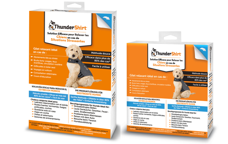 Thundershirt Dog Grey, XSmall GB