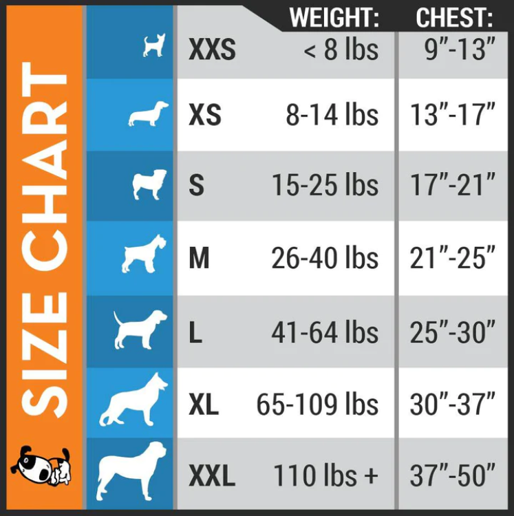 Thundershirt Dog Grey, XSmall GB