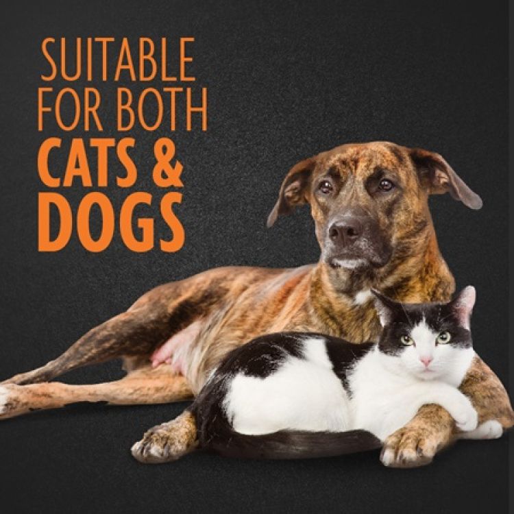 FURminator Dual Grooming Brush for Dogs & Cats