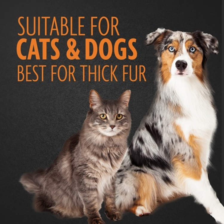 FURminator Grooming Rake for Dogs & Cats