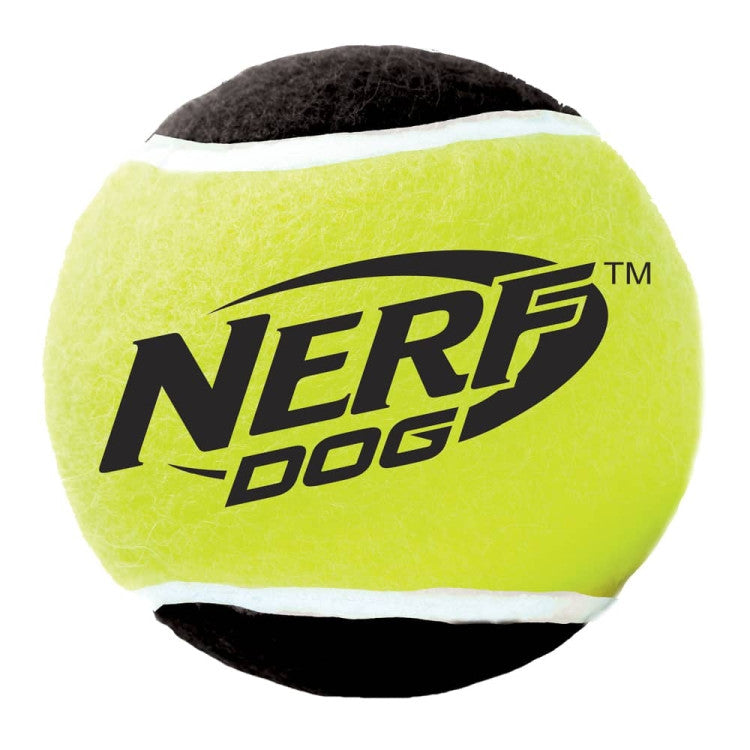 Squeaker Tennis Ball Medium, 3/pk