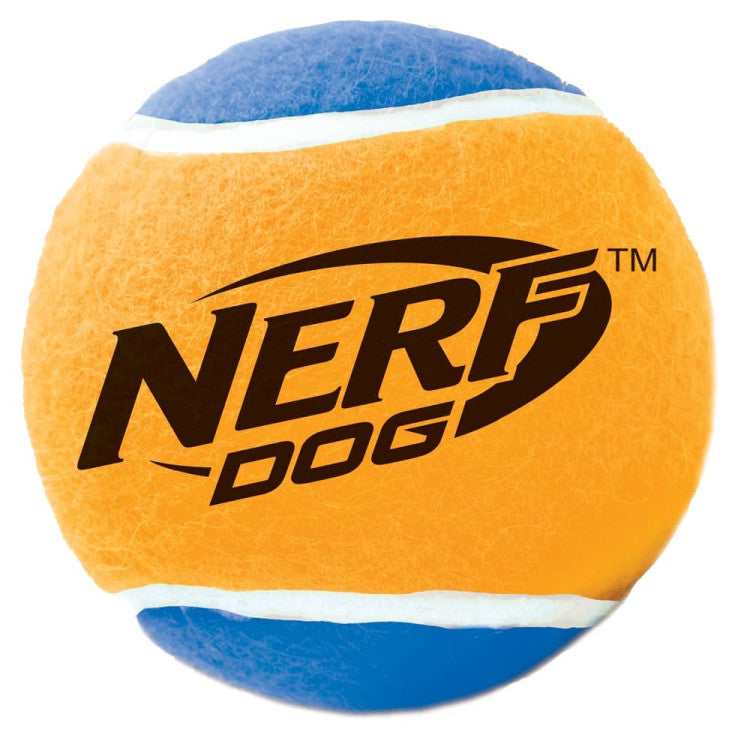 Squeaker Tennis Ball Medium, 3/pk