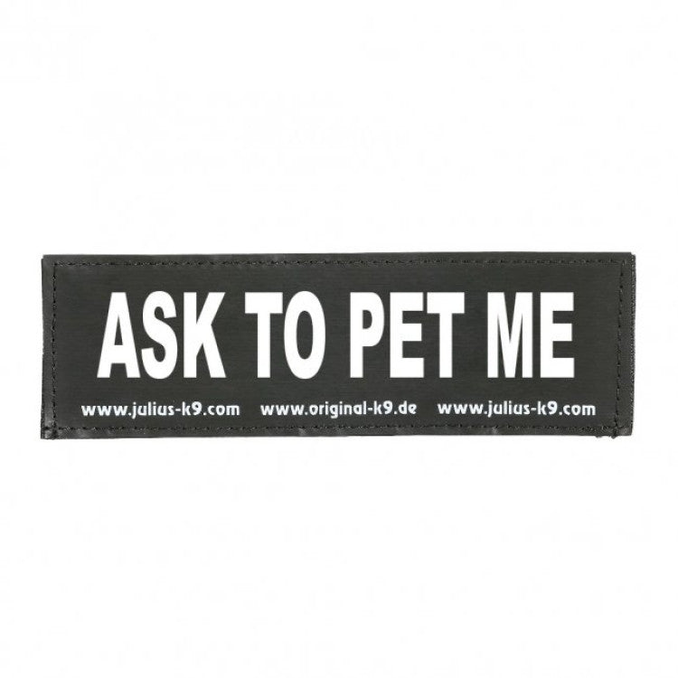 Ask To Pet Me Patch Small