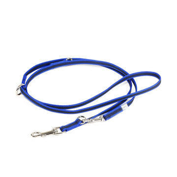 Color & Gray Adjustable Leash Blue-Gray Width 1.4 cm